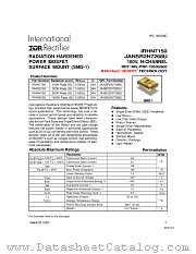 IRHN8150 datasheet pdf International Rectifier