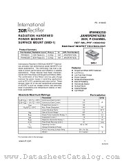 IRHN9250 datasheet pdf International Rectifier