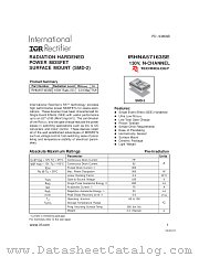 IRHNA57163SE datasheet pdf International Rectifier