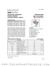 IRHNA58260 datasheet pdf International Rectifier