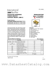 IRHNA593260 datasheet pdf International Rectifier