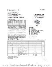 IRHNA67160 datasheet pdf International Rectifier