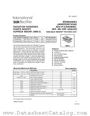 JANSF2N7424U datasheet pdf International Rectifier
