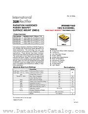 IRHNB8160 datasheet pdf International Rectifier