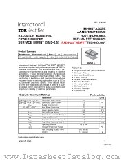 JANSR2N7465U3 datasheet pdf International Rectifier