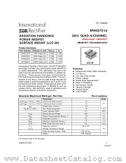 IRHQ8214 datasheet pdf International Rectifier