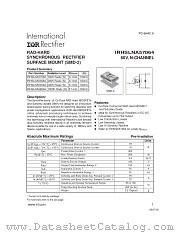 IRHSLNA57064 datasheet pdf International Rectifier