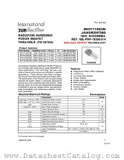 JANSH2N7380 datasheet pdf International Rectifier