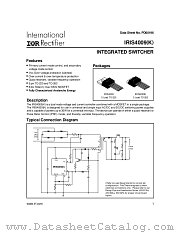 IRIS4009 datasheet pdf International Rectifier