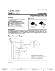 IRIS4015K datasheet pdf International Rectifier