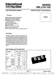 IRKEL132-14S20 datasheet pdf International Rectifier