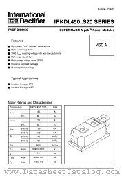 IRKDL450-16S20 datasheet pdf International Rectifier
