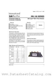 IRKT105-06 datasheet pdf International Rectifier