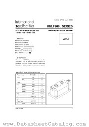 IRKVF200-08HK datasheet pdf International Rectifier