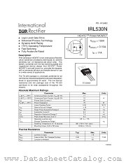 IRL530N datasheet pdf International Rectifier
