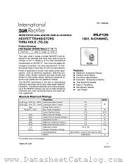 IRLF120 datasheet pdf International Rectifier