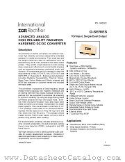 M3G7005R2S datasheet pdf International Rectifier
