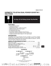 OM4201SR datasheet pdf International Rectifier