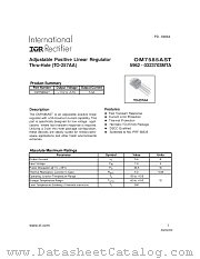 OM7585AST datasheet pdf International Rectifier