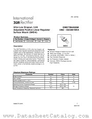 OM7764ASM datasheet pdf International Rectifier