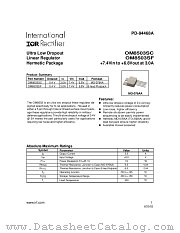OM8503SC datasheet pdf International Rectifier