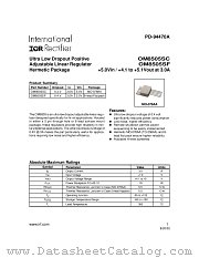 OM8505SC datasheet pdf International Rectifier