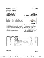OM8507SC datasheet pdf International Rectifier