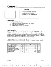 OM9405SM datasheet pdf International Rectifier