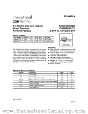 OMR9602SC datasheet pdf International Rectifier