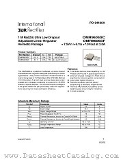 OMR9606SF datasheet pdf International Rectifier