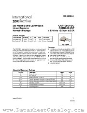 OMR9801SC datasheet pdf International Rectifier