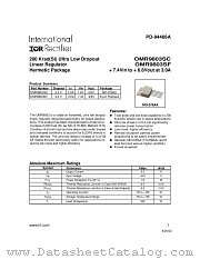 OMR9803SF datasheet pdf International Rectifier