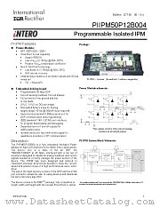 PIIPM50P12B004X datasheet pdf International Rectifier