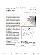 PVA1352 datasheet pdf International Rectifier
