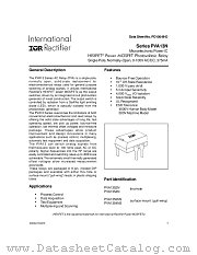 PVA1352NS datasheet pdf International Rectifier
