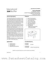PVA3055N datasheet pdf International Rectifier