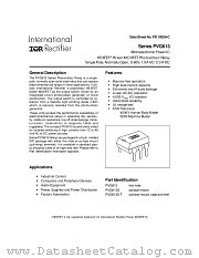 PVG613S datasheet pdf International Rectifier