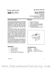PVI5013RS datasheet pdf International Rectifier