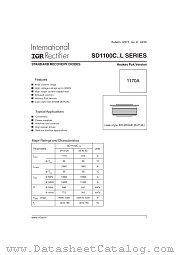 SD1100C16L datasheet pdf International Rectifier