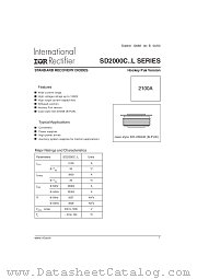 SD2000C04L datasheet pdf International Rectifier