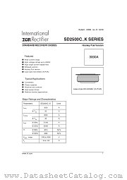 SD2500C12K datasheet pdf International Rectifier