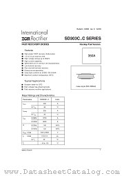 SD303C10S10C datasheet pdf International Rectifier