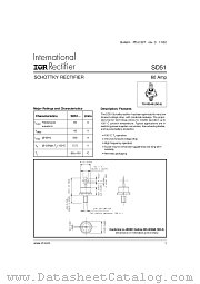 SD51 datasheet pdf International Rectifier