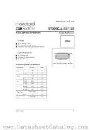 ST300C12L0 datasheet pdf International Rectifier