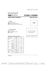 ST330C04C0 datasheet pdf International Rectifier