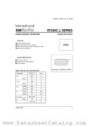 ST330C12L0 datasheet pdf International Rectifier