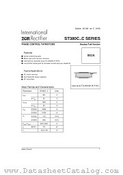 ST380C06C0 datasheet pdf International Rectifier