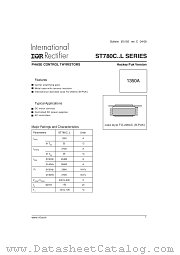 ST780C06L0 datasheet pdf International Rectifier