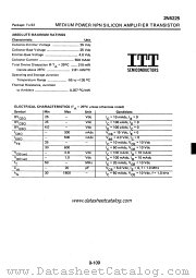 2N5225 datasheet pdf ITT Semiconductors