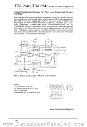 TDA2540 datasheet pdf ITT Semiconductors